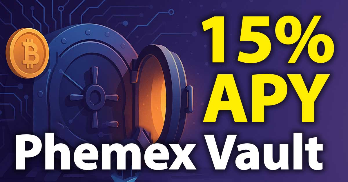 Phemex BTC Vault Review. A Seamless Way to Earn Passive Bitcoin Income with Up to 15% APY?